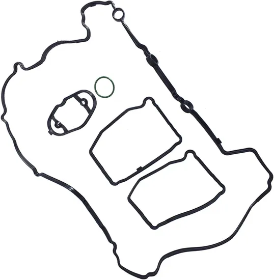 Автозапчасти, алюминиевый пластик, новая крышка клапана двигателя и прокладка для BMW F10 N47n OE: 11128589941 11128570828 11127810584